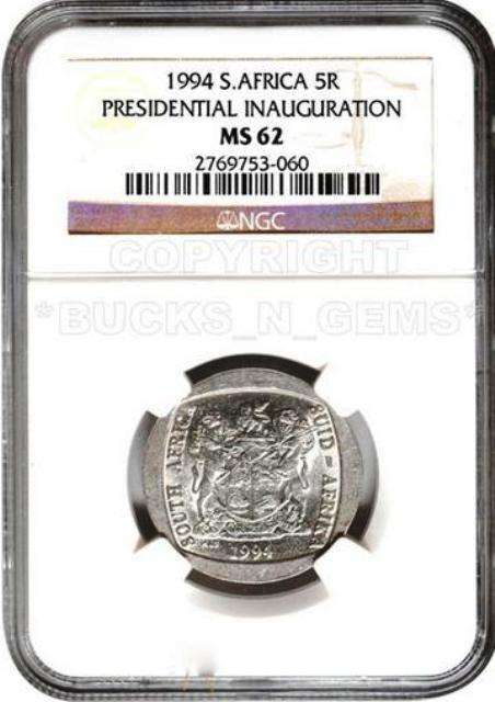 1994 PRESIDENTIAL INAUGURATION COINS MS 62 //NGC//